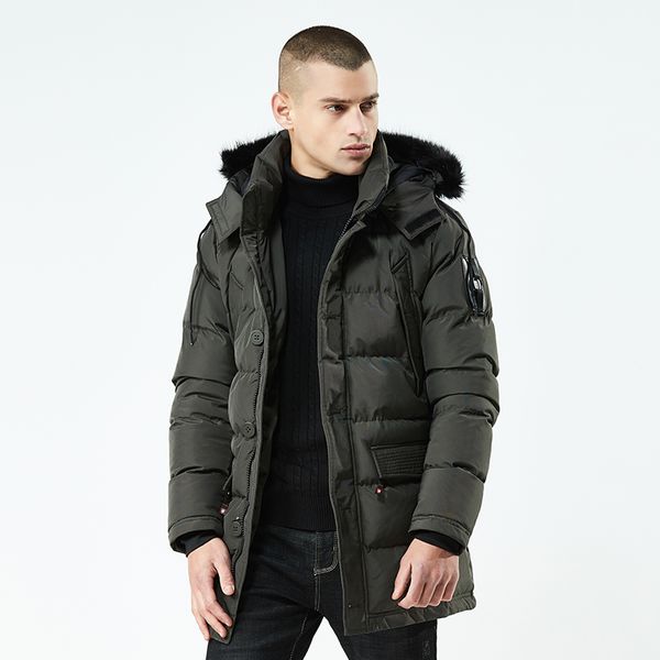 new winter long parka men jacket coat outerwear fashion hood padded quilted warm male jackets fur collar hooded casual jackets, Black
new winter long parka men jacket coat outerwear fashion hood padded quilted warm male jackets fur collar hooded casual jackets, Black