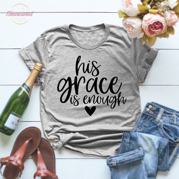 woman shirt women tshirt grace is enough t shirt christian jesus clothing tee grace is sufficient cotton slogan outfits s 3xl, White
woman shirt women tshirt grace is enough t shirt christian jesus clothing tee grace is sufficient cotton slogan outfits s 3xl, White