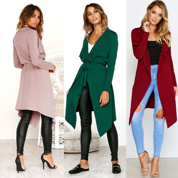 2018 мода осень пальто с поясом женщин негабаритных средней длины high street тонкий с длинными рукавами пальто и пиджаки женщин, Black;brown
2018 мода осень пальто с поясом женщин негабаритных средней длины high street тонкий с длинными рукавами пальто и пиджаки женщин, Black;brown