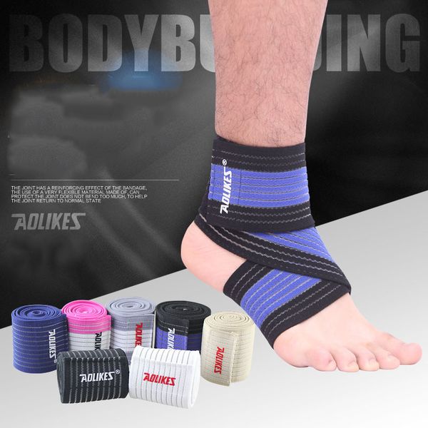 1pcs professional outdoor sports ankle strain wraps bandages elastic ankle support brace protector for fitness running, Blue;black
1pcs professional outdoor sports ankle strain wraps bandages elastic ankle support brace protector for fitness running, Blue;black