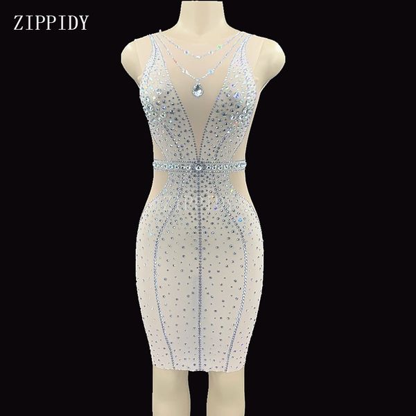 fashion mesh transparent silver rhinestones dress see through sleeveless crystals stretch dress celebrate costume youdu, Black;red
fashion mesh transparent silver rhinestones dress see through sleeveless crystals stretch dress celebrate costume youdu, Black;red