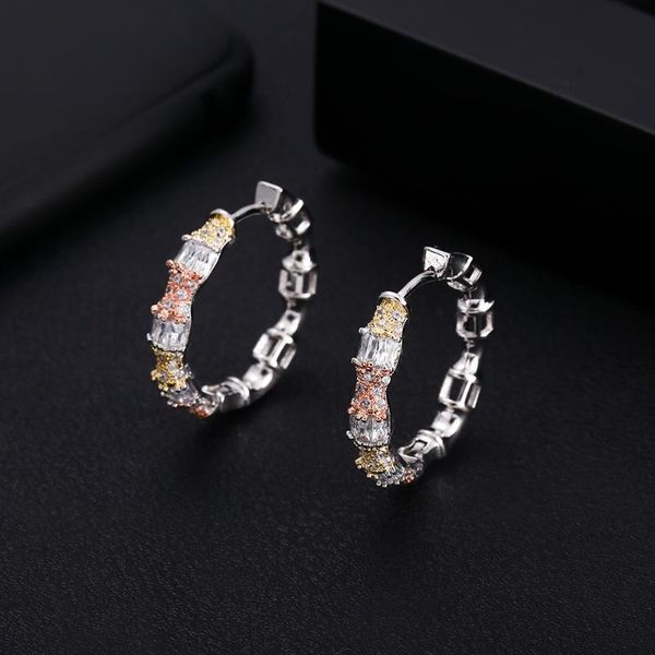 janekellytrendy geometric bamboo hoop earrings for women accessories full cubic zirconia earrings jewelry pendientes mujer moda, Golden
janekellytrendy geometric bamboo hoop earrings for women accessories full cubic zirconia earrings jewelry pendientes mujer moda, Golden
