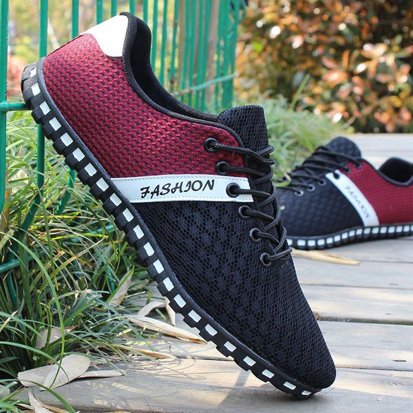 38-46 men casual shoes summer loafers men mesh sneakers leisure mixed colors breathable male shoes sapato masculino, Black
38-46 men casual shoes summer loafers men mesh sneakers leisure mixed colors breathable male shoes sapato masculino, Black