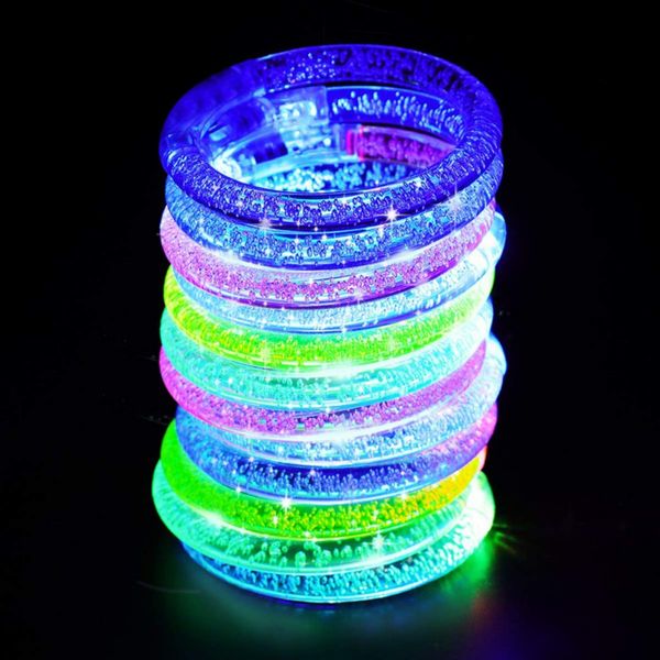 12pcs/set luminous bracelet glow sticks lighting bracelets flashing bangle lights bracelets for kids birthday party disco hallow
12pcs/set luminous bracelet glow sticks lighting bracelets flashing bangle lights bracelets for kids birthday party disco hallow