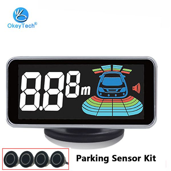 okeytech parktronic parking sensor 4 sensor reversing led digital car parking assistance alarm system for all car
okeytech parktronic parking sensor 4 sensor reversing led digital car parking assistance alarm system for all car