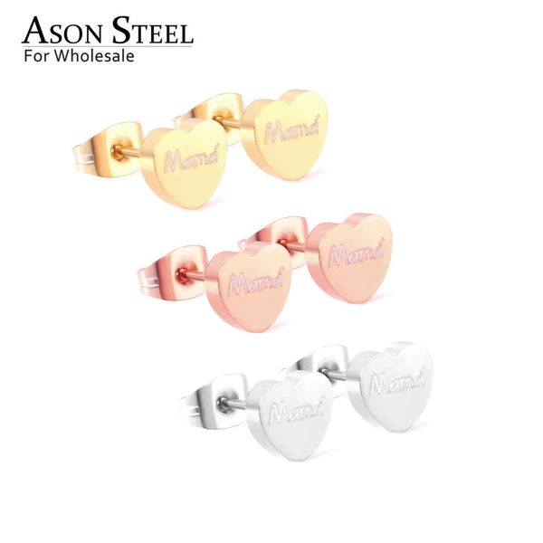 asonsteel gold stud earrings for women ladies set wedding party mix heart letter stainless steel small stud earring jewelry, Golden;silver
asonsteel gold stud earrings for women ladies set wedding party mix heart letter stainless steel small stud earring jewelry, Golden;silver