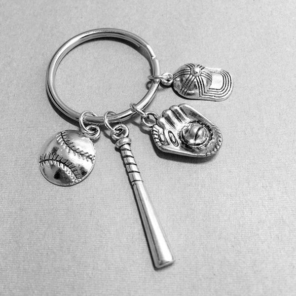 new ancient silver baseball cap baseball bat softball baseball glove charm keychain fashion creative designer keyring women men jewelry gift, Slivery;golden
new ancient silver baseball cap baseball bat softball baseball glove charm keychain fashion creative designer keyring women men jewelry gift, Slivery;golden