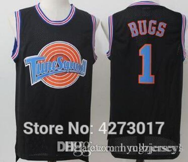 2018 movie jerseys space jam bugs 1 lola 10 murray 22 23 tune squad basketball jersey stitched white ncaa, Black;blue
2018 movie jerseys space jam bugs 1 lola 10 murray 22 23 tune squad basketball jersey stitched white ncaa, Black;blue
