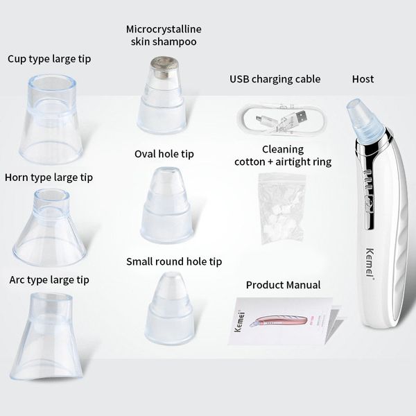 kemei 1868 blackhead remover skin care tools pore miglior acquisto tagliacapelli naso machine face clean snqsz
kemei 1868 blackhead remover skin care tools pore miglior acquisto tagliacapelli naso machine face clean snqsz