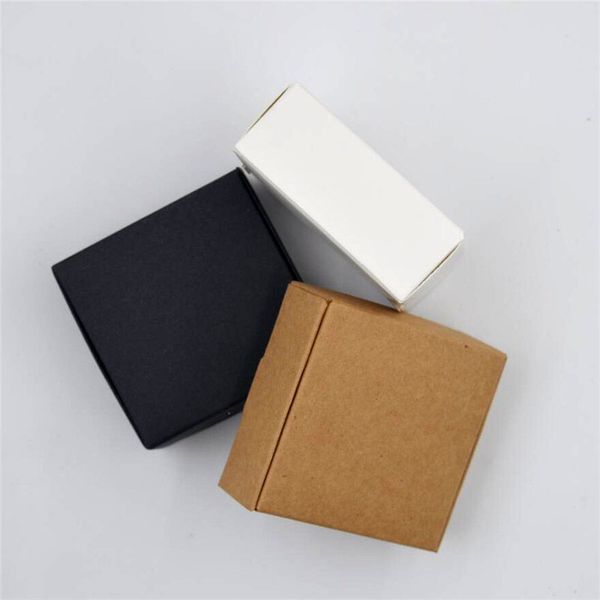 50pcs small black white kraft paper gift cardboard packaging paper box craft carton package for packing handmade soap/candy box
50pcs small black white kraft paper gift cardboard packaging paper box craft carton package for packing handmade soap/candy box