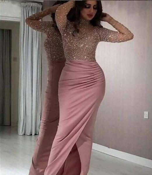 2020 new arrival african long sleeve muslim sheath elegant evening formal dresses 2019 robes de cocktail prom dresses beading bling, Black;red
2020 new arrival african long sleeve muslim sheath elegant evening formal dresses 2019 robes de cocktail prom dresses beading bling, Black;red