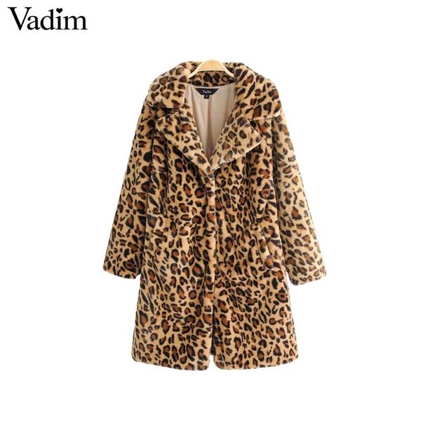 vadim leopard faux fur long jacket warm thick coat animal pattern pockets long sleeve coats female stylish loose ca275, Black;brown
vadim leopard faux fur long jacket warm thick coat animal pattern pockets long sleeve coats female stylish loose ca275, Black;brown