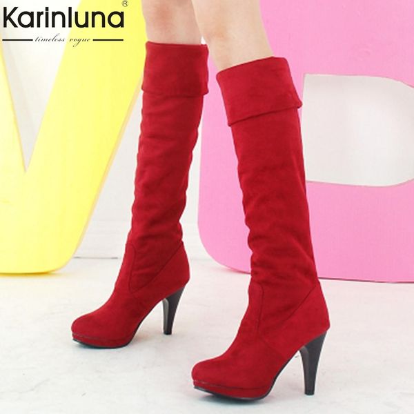 karin 2019 classic spring autumn over the knee boots woman shoes mature big size 43 boots female high heels shoes women, Black
karin 2019 classic spring autumn over the knee boots woman shoes mature big size 43 boots female high heels shoes women, Black