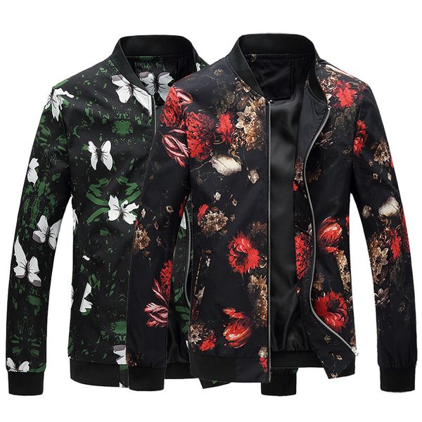 autumn floral jacket men's korean-style trend handsome slim fit large size flower coat men's spring and autumn fashion printed o, Black;brown
autumn floral jacket men's korean-style trend handsome slim fit large size flower coat men's spring and autumn fashion printed o, Black;brown