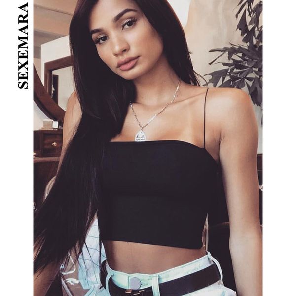 boofeenaa strap crop women sleeveless backless black white cami tank female short camis summer women c66-f16
boofeenaa strap crop women sleeveless backless black white cami tank female short camis summer women c66-f16
