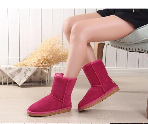 men women snow boots australian style brand warm outdoor half boots winter waterproof snow boots, Black
men women snow boots australian style brand warm outdoor half boots winter waterproof snow boots, Black