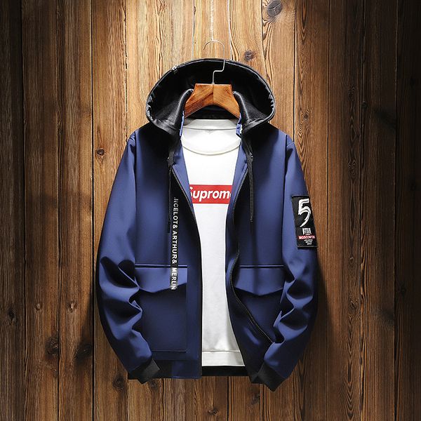 autumn & winter new style 2019 large size men's wear youth loose-fit coat men's casual jacket hooded fashion men's wear, Black
autumn & winter new style 2019 large size men's wear youth loose-fit coat men's casual jacket hooded fashion men's wear, Black