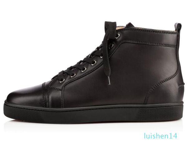 завод продажа - черный, белый кожаный мужские flat high top red bottom кроссовки мужчин известная марка отдых louisflats свадьба al14, Black
завод продажа - черный, белый кожаный мужские flat high top red bottom кроссовки мужчин известная марка отдых louisflats свадьба al14, Black