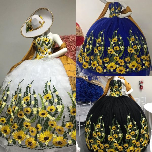 vintage vestidos de quinceanera платья цветочные подсолнечное кружева гофрированный без бретелек тюль платье quinceanera charro плюс размер, Blue;red
vintage vestidos de quinceanera платья цветочные подсолнечное кружева гофрированный без бретелек тюль платье quinceanera charro плюс размер, Blue;red