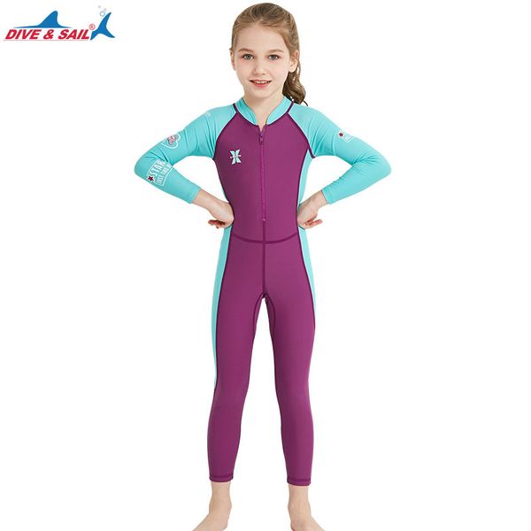 kid's diving suit conjoined wet suit zipper swimwear full-body swimsuit surfing snorkeling long-sleeve water sports wear
kid's diving suit conjoined wet suit zipper swimwear full-body swimsuit surfing snorkeling long-sleeve water sports wear