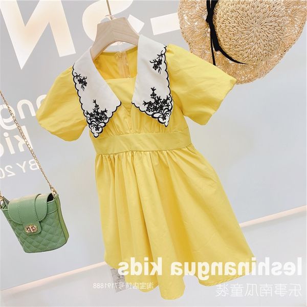 toddler girl dress casual embroidered short-sleeved princess dress for girl 2 3 4 5 6 years baby summer child, Red;yellow
toddler girl dress casual embroidered short-sleeved princess dress for girl 2 3 4 5 6 years baby summer child, Red;yellow