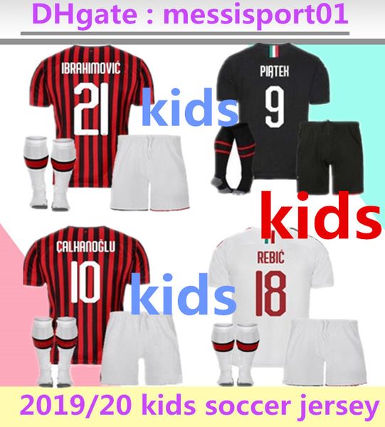2019 2020 ac ibrahimovic milan soccer jersey 19 20 piatek suso r.leao men kids kit romagnoli paqueta football shirt, Black
2019 2020 ac ibrahimovic milan soccer jersey 19 20 piatek suso r.leao men kids kit romagnoli paqueta football shirt, Black