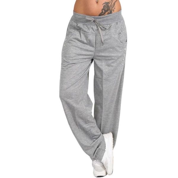 women's baggy pants casual light grey polyester fiber high waist bodybuilding outdoor sport loose laced trousers leggings women, Black;blue
women's baggy pants casual light grey polyester fiber high waist bodybuilding outdoor sport loose laced trousers leggings women, Black;blue