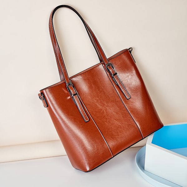 oil wax leather women bag 2020 large capacity tote bag vintage ladies hand bags shoulder bags female handbags women shopping
oil wax leather women bag 2020 large capacity tote bag vintage ladies hand bags shoulder bags female handbags women shopping