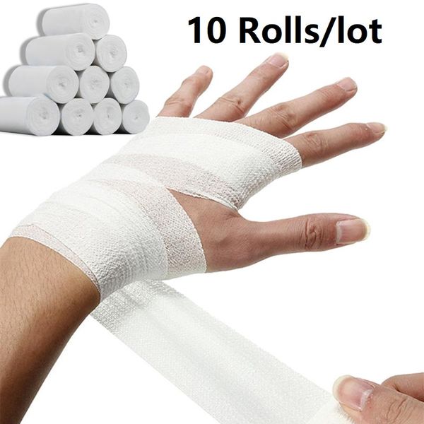 10 rolls/lot elastic bandage first aid kit gauze roll wound dressing nursing emergency care bandage, Black;gray
10 rolls/lot elastic bandage first aid kit gauze roll wound dressing nursing emergency care bandage, Black;gray