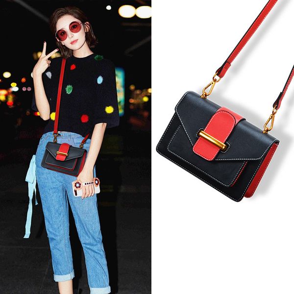 women's bags with slany-slung body style ins stylish web celebrity black bag with one shoulder
women's bags with slany-slung body style ins stylish web celebrity black bag with one shoulder