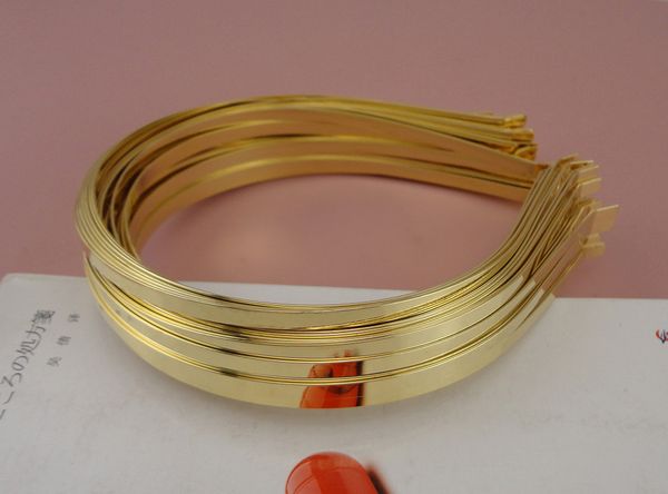 50pcs regular quality golden 5mm plain metal hair headbands with bend tips at lead and nickle bargain for bulk, Silver
50pcs regular quality golden 5mm plain metal hair headbands with bend tips at lead and nickle bargain for bulk, Silver