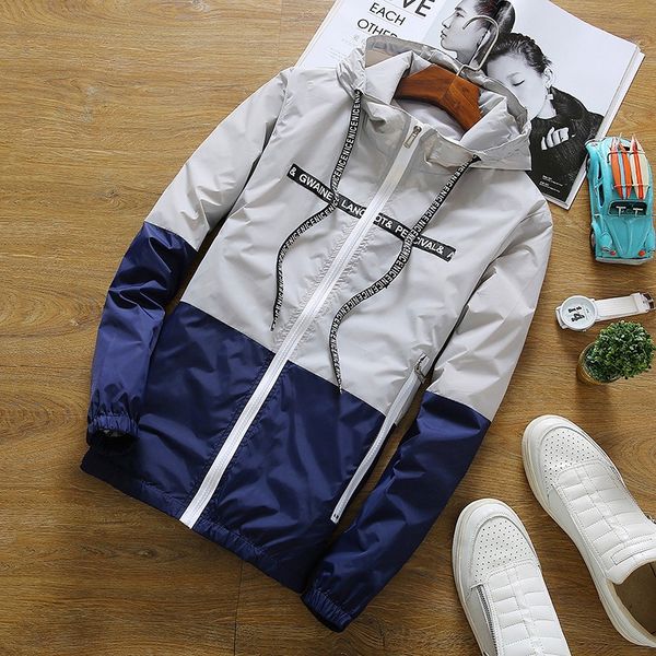 2019 new arrival windbreaker men casual spring autumn lightweight jacket hooded contrast color zipper up jackets outwear cheap, Black;brown
2019 new arrival windbreaker men casual spring autumn lightweight jacket hooded contrast color zipper up jackets outwear cheap, Black;brown
