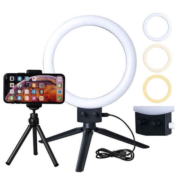 LED Ring Lamp Infinite LED Ring Light 7" Dimming Double Color Temperature for YouTube Video and Makeup Mini Camera Light with Cell Phone
LED Ring Lamp Infinite LED Ring Light 7" Dimming Double Color Temperature for YouTube Video and Makeup Mini Camera Light with Cell Phone