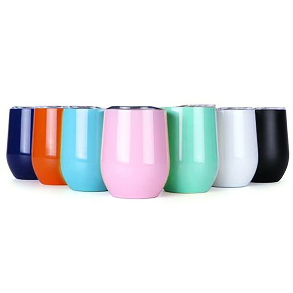 12oz stainless steel tumbler wine glass egg cup water bottle vacuum insulated beer mug champagne coffee mugs with lid kha173
12oz stainless steel tumbler wine glass egg cup water bottle vacuum insulated beer mug champagne coffee mugs with lid kha173