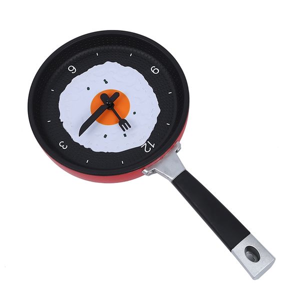 frying pan clock with fried egg - novelty hanging kitchen cafe wall clock kitchen - red wall clocks
frying pan clock with fried egg - novelty hanging kitchen cafe wall clock kitchen - red wall clocks