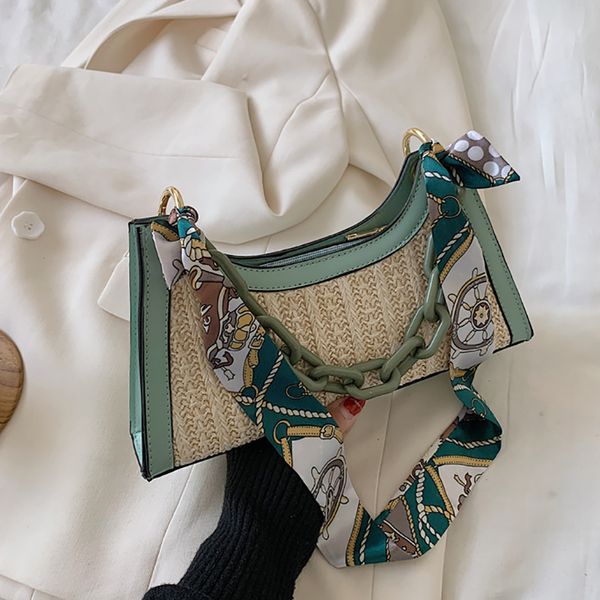handmade rattan totes purse straw shoulder bag large acrylic chain beach armpit bolsa women summer weaving handbag with scarf
handmade rattan totes purse straw shoulder bag large acrylic chain beach armpit bolsa women summer weaving handbag with scarf