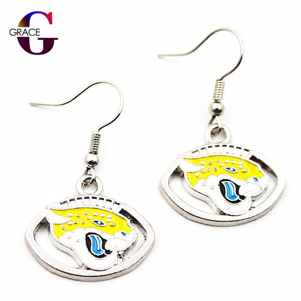 10pair fashion jewelry long ear hook drop earrings football team logo charms sports fan alloy diy enamel earrings, Golden;silver
10pair fashion jewelry long ear hook drop earrings football team logo charms sports fan alloy diy enamel earrings, Golden;silver