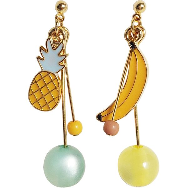 10 pair /lot costume jewellery accessories pineapple banana earrings for women, Golden;silver
10 pair /lot costume jewellery accessories pineapple banana earrings for women, Golden;silver