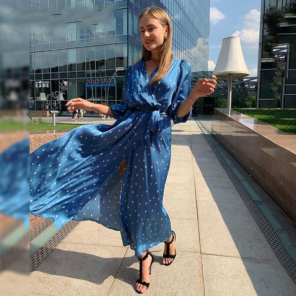 spring and summer new round point elegant women's bubble sleeve retro long evening dress v-neck dress, Black;gray
spring and summer new round point elegant women's bubble sleeve retro long evening dress v-neck dress, Black;gray