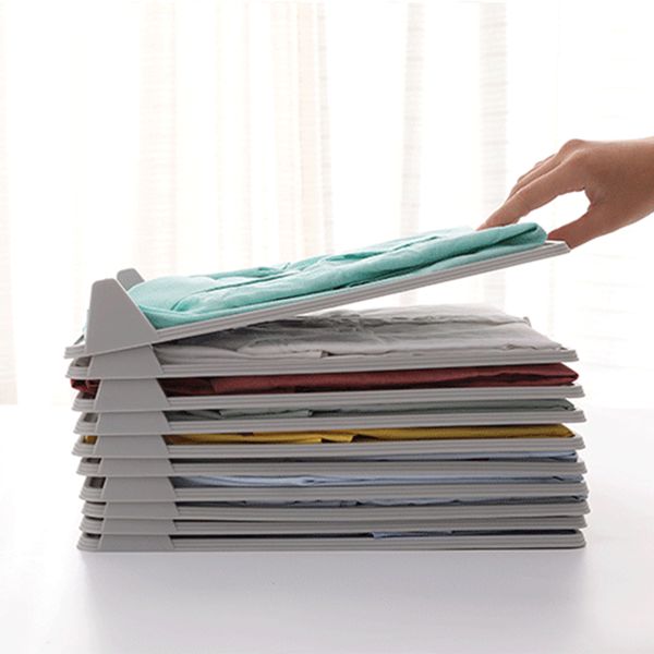 new 5pcs/lot new shirts t-shirts clothes wardrobe organizer plastic closet drawer organizer cabinet folding board storage rack
new 5pcs/lot new shirts t-shirts clothes wardrobe organizer plastic closet drawer organizer cabinet folding board storage rack