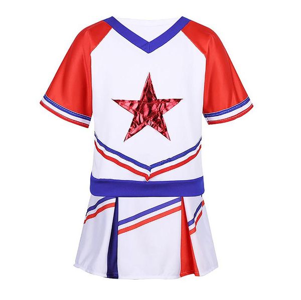 kids teens girls cheerleader costume red short sleeves with shorts skirt socks set school musical team cheerleading uniform
kids teens girls cheerleader costume red short sleeves with shorts skirt socks set school musical team cheerleading uniform
