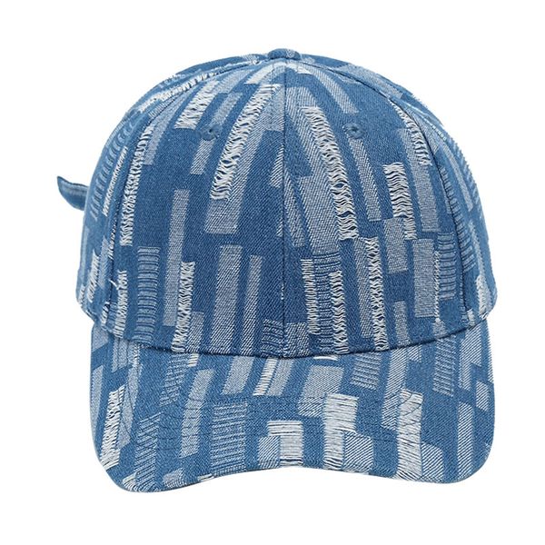 denim baseball cap washed frayed street fashion cut men women hat couples cap hat outdoor beach sunscreen, Blue;gray
denim baseball cap washed frayed street fashion cut men women hat couples cap hat outdoor beach sunscreen, Blue;gray