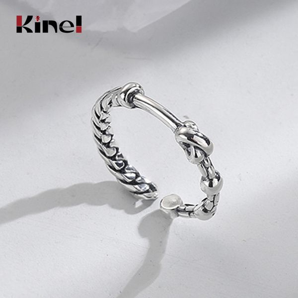 kinel vintage silver geometric simple rings for women open stackable weaving ring 925 sterling silver fashion jewelry, Golden;silver
kinel vintage silver geometric simple rings for women open stackable weaving ring 925 sterling silver fashion jewelry, Golden;silver