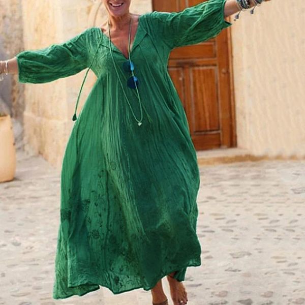 cover-ups fashion womens holiday v neck dress ladies summer beach party casual boho midi long vestidos ropa muje
cover-ups fashion womens holiday v neck dress ladies summer beach party casual boho midi long vestidos ropa muje