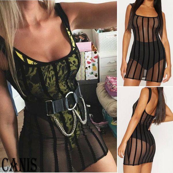 brand new hot summer женщины sexy глубокий o шеи полосатый платье женский bodycon mesh lace пляжная party club sundress, Black;gray
brand new hot summer женщины sexy глубокий o шеи полосатый платье женский bodycon mesh lace пляжная party club sundress, Black;gray