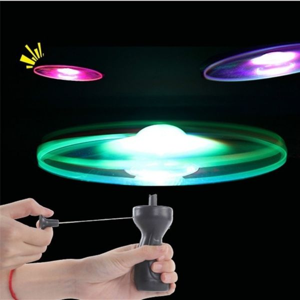 flying flyer luminous funny spinning ufo led light handle flash flying toys for kids outdoor game color random
flying flyer luminous funny spinning ufo led light handle flash flying toys for kids outdoor game color random