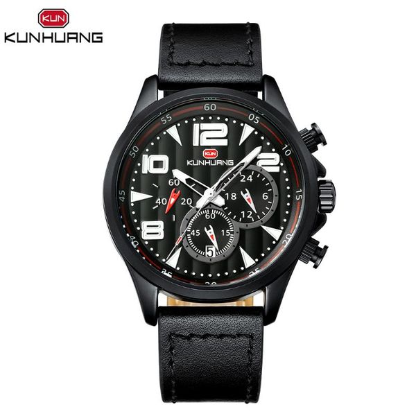 2020 queen's men's watch men's watch date sports leather strap quartz business gift, Slivery;brown
2020 queen's men's watch men's watch date sports leather strap quartz business gift, Slivery;brown