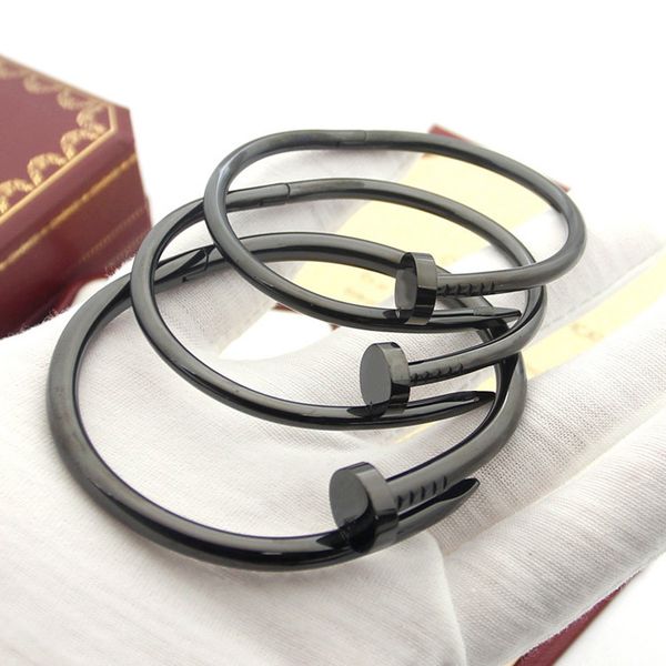 wholesale accessories titanium steel jewelry black nail black bracelet titanium steel lovers no drill bracelet, Golden;silver
wholesale accessories titanium steel jewelry black nail black bracelet titanium steel lovers no drill bracelet, Golden;silver