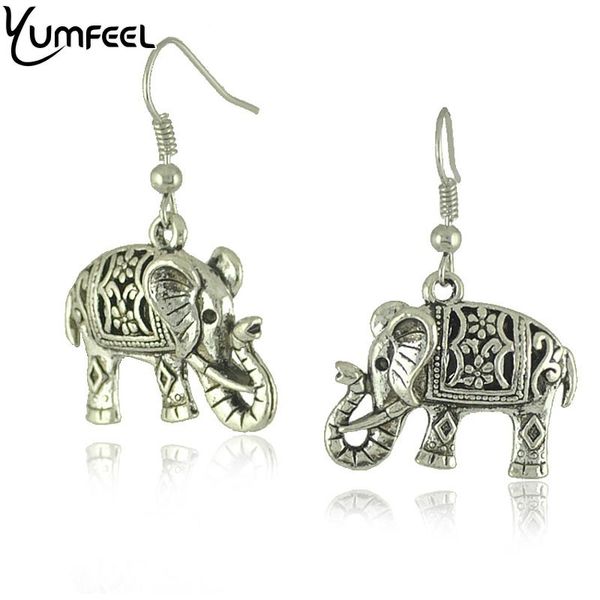 yumfeel unique tibetan silver hollow carved elephant drop dangle fashion vintage earrings for women, Golden
yumfeel unique tibetan silver hollow carved elephant drop dangle fashion vintage earrings for women, Golden
