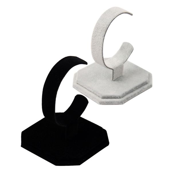 velvet bracelet watch holder rack- brangle stand storage for jewelry organization and display, Black;blue
velvet bracelet watch holder rack- brangle stand storage for jewelry organization and display, Black;blue